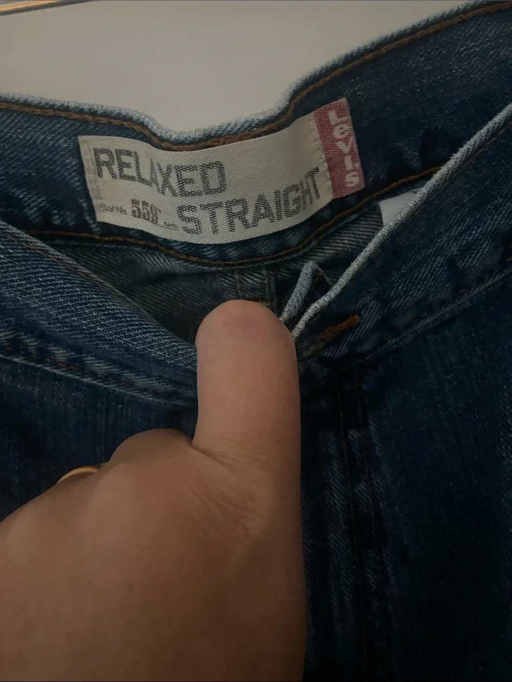 Levi's Relaxed Fit Jeans in Dark Blue